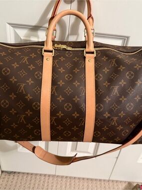 Louis Vuitton Monogram Keepall Duffel Bag 45 excellent condition